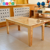 实木儿童学习桌小学生桌椅，套装半圆桌橡木长方，桌子幼儿园宝宝饭桌
