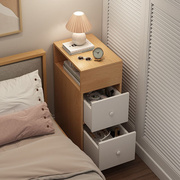 小型迷你床头柜夹缝超极窄款置物架小户型床边收纳简约现代柜子