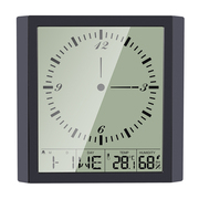 多功能电子数字挂钟智能创意数显时钟家用温湿度计钟表大屏幕闹钟
