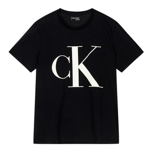 Calvin Klein/凯文克莱男装 CK短袖纯棉百搭字母印花休闲T恤夏