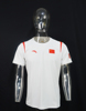 anta安踏2022赞助中国代表团，国家队纯净白短袖针织衫t恤国服