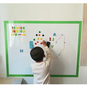 磁性背胶软白板墙贴儿童家用可移除可擦写字板小黑板挂式教学涂鸦