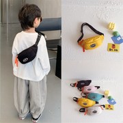韩版简约儿童背包斜挎包时尚男童，胸包小孩包包，可爱小挎包女童潮包