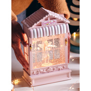 水晶球八音盒女孩生日礼物音乐盒女生结婚儿童夜灯摆件送女儿
