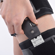 八片式方便穿戴膝关节固定支具可调式加强固定带行走背带防滑固定