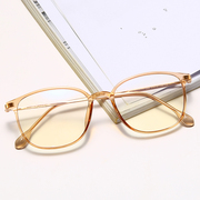 TR90眼镜框批量透明镜框可配镜片平光镜架轻时尚女250