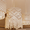 北欧ins灯罩波西米亚手工编织创意艺术餐厅卧室床头吧台装饰吊灯