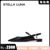 stellaluna露娜女鞋，2023春季半凉鞋，时尚尖头吊饰平跟平底鞋