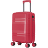 外贸时尚女士旅行箱，抗压拉杆登机包玫红色，欧美18寸20寸24