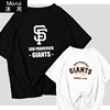 旧金山巨人队giants棒球联赛运动休闲短袖t恤衫男女半袖衣服体恤