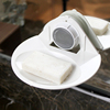 韩国dehub吸盘皂盒，洗脸香皂盒洗衣肥皂架创意，壁挂时尚无痕皂托碟