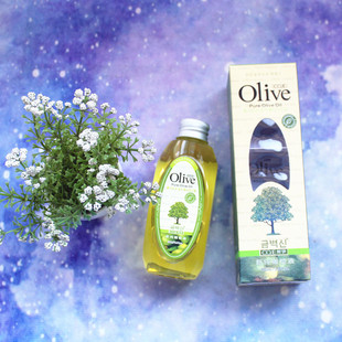 (双支装)韩伊olive精纯橄榄油125ml护发精油护肤按摩老版