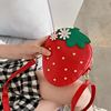 儿童包包2020单肩包可爱公主，草莓斜挎pu小包女童，包迷你(包迷你)零钱包