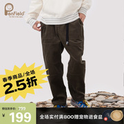 Penfield攀菲熊春季款山系户外灯芯绒分割线设计男士直筒长裤裤子