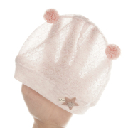 夏天0一3月新生婴儿儿帽子纯棉薄款宝宝新生儿囟门帽无骨婴儿胎帽