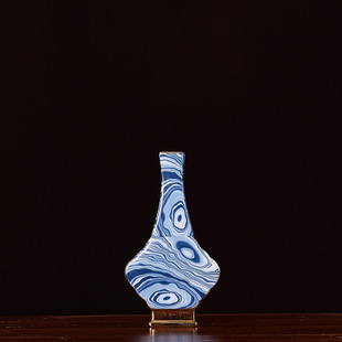 促时尚陶瓷花瓶摆件家居室内装饰品摆设景德镇陶瓷工艺品品