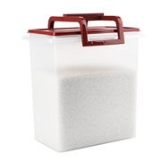特百惠10l手提方桶腌泡酵素，箱大容量密封米面，杂粮储藏桶