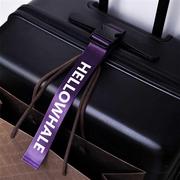 不二鲸可定制款行李吊牌旅行出国留学便携背包卡扣衣物杂物挂扣带