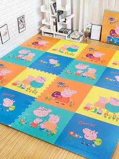 环保婴儿爬爬垫拼接泡沫地垫卡通儿童宝宝爬行垫拼图垫客厅60x60