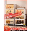 宜家免安装收纳柜子家用多层玩具零食架折叠储物盒收纳箱客厅x096