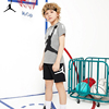 Nike Air Jordan耐克童装男童T恤中大童短袖2023夏装儿童衣服女童