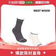 韩国直邮westwood男士软纱中腰袜子套装wm1mtao607