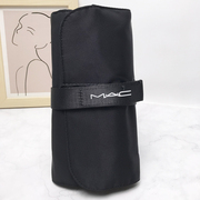 mac黑色折叠化妆包化妆刷，收纳帆布时尚，质感高级便携精致2023