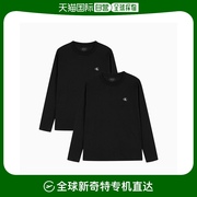 韩国直邮calvin klein 上装T恤长袖纯棉高档 时尚百搭 高级感