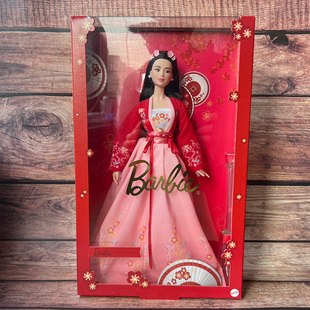 美泰barbie芭比娃娃古装汉服玩具套装女孩大号公主珍藏版礼物