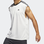Adidas阿迪达斯篮球系列男子2023运动休闲背心短袖T恤IL2293