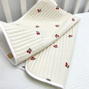 定制婴儿床单纯棉a类韩国ins床垫儿童床防滑加厚加棉婴儿用品床盖
