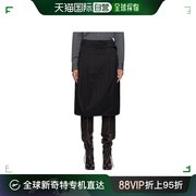 香港直邮lemaire女士，系带褶皱半身裙sk1010lf824