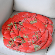 韩国家纺短毛绒玫瑰坐垫椅子垫榻榻米垫保暖地板坐垫汽车垫学生垫
