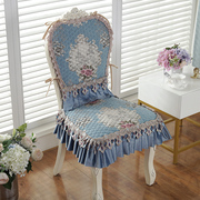 新欧式餐桌布椅垫椅套奢华椅子垫子靠背一体坐垫连体歺椅垫梳妆销