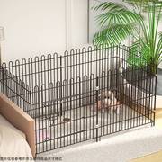 狗笼子围栏泰迪狗笼室内家用小型犬狗笼折叠金属笼大兔子鸡围栏笼