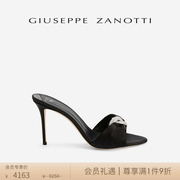 商场同款Giuseppe Zanotti GZ女士露趾水钻高跟鞋