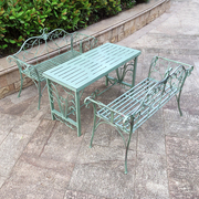 欧式花园桌椅户外桌，阳台桌子餐厅休闲吧家用书桌茶几庭院花园长桌