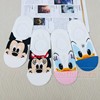 韩国进口船袜女棉袜可爱迪士尼卡通隐形浅口不掉跟袜子夏季薄袜套