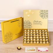 费列罗巧克力礼盒装48粒高档520情人，节礼物送女友闺蜜礼物