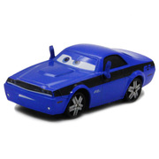 汽车总动员合金车模蓝色，美国特工儿童仿真玩具赛车手模型