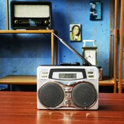 美国磁带机录音机卡带机，英文磁带播放机收音机，外放录音