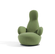 Oppo chair现代简约单人沙发高靠背椅创意设计泡泡椅卧室懒人椅