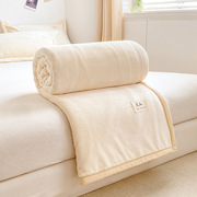 牛奶珊瑚绒毛毯夏季法兰绒小毯子床上用办公室午睡午休毯沙发盖毯