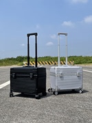 17铝框上翻盖拉杆箱18横款登机箱男女20旅行行李箱摄影机长箱22寸