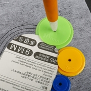 缝份器缝份轮描线轮缝份圈手工布艺diy工具圆形描线器纸样加缝份