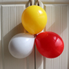 双层加厚亮黄色亮红色气球DIY气球造型气球链婚礼生日庆典装饰