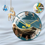 帝斓钟表挂钟客厅家用创意石英钟时尚表装饰时钟挂墙卧室现代挂表