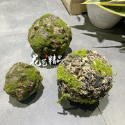 仿真青苔球苔藓球绿毛球，苔藓草坪橱窗造景，枯山水装饰园林绿化植物
