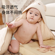 婴儿包被纯棉秋冬加厚款，外出初生宝宝用品，产房四季新生儿棉花抱被