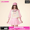 LALABOBO24夏季短款甜美可爱数码印花长袖T恤女LBDB-WSDT23